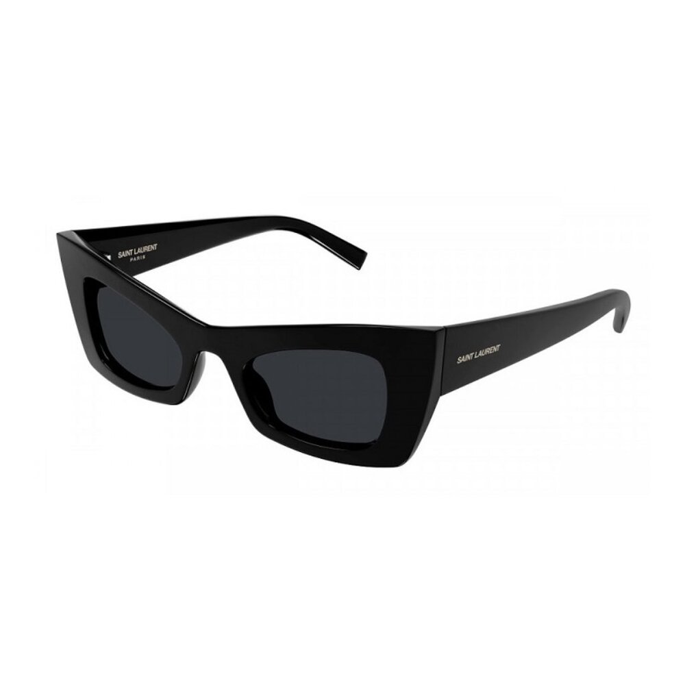 NEW SAINT LAURENT SUNGLASSES, CAT EYE BLACK WOMEN EYEWEAR SAINT LAURENT - Picture 2 of 4